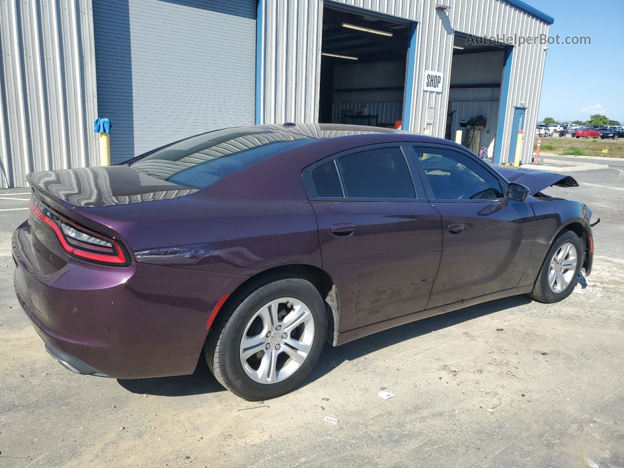 2021 Dodge Charger Sxt Purple vin: 2C3CDXBG5MH512816