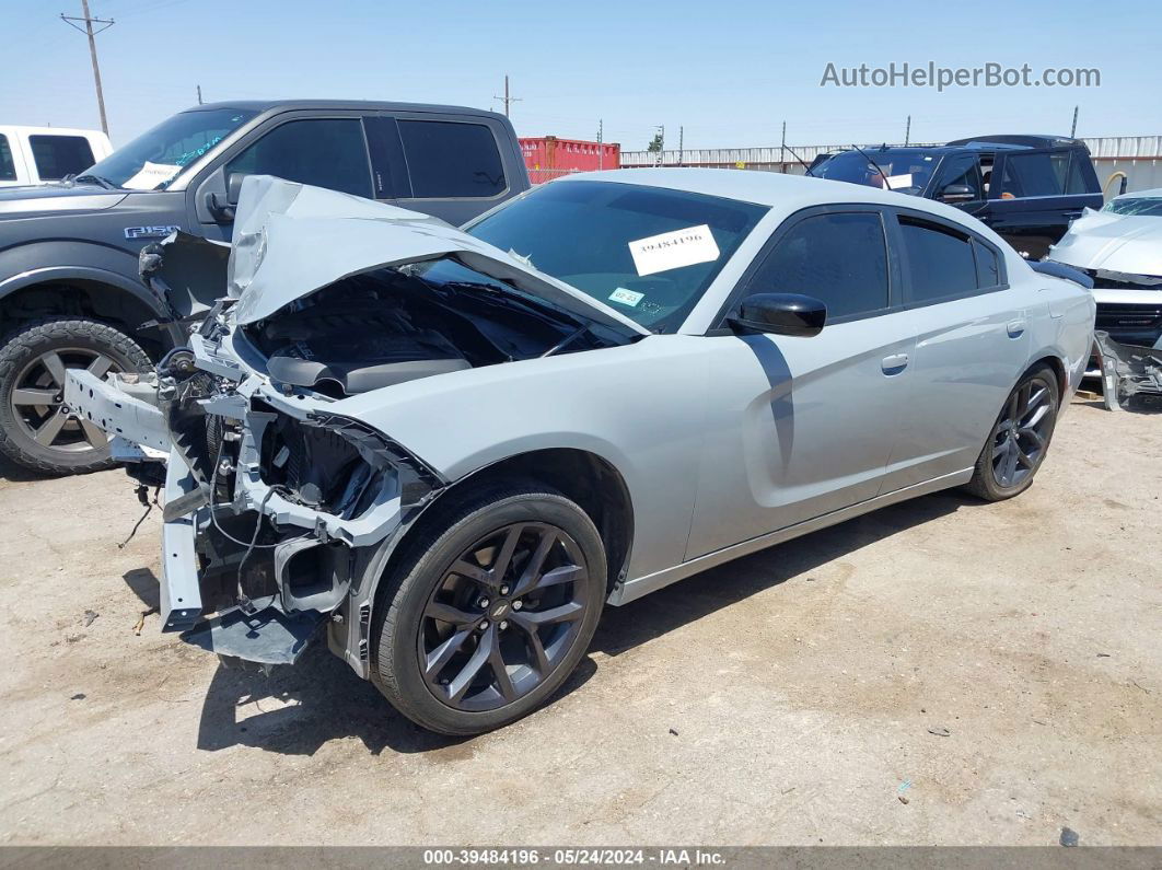 2021 Dodge Charger Sxt Rwd Gray vin: 2C3CDXBG5MH533892