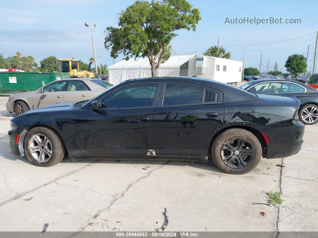 2021 Dodge Charger Sxt Rwd Black vin: 2C3CDXBG5MH548411