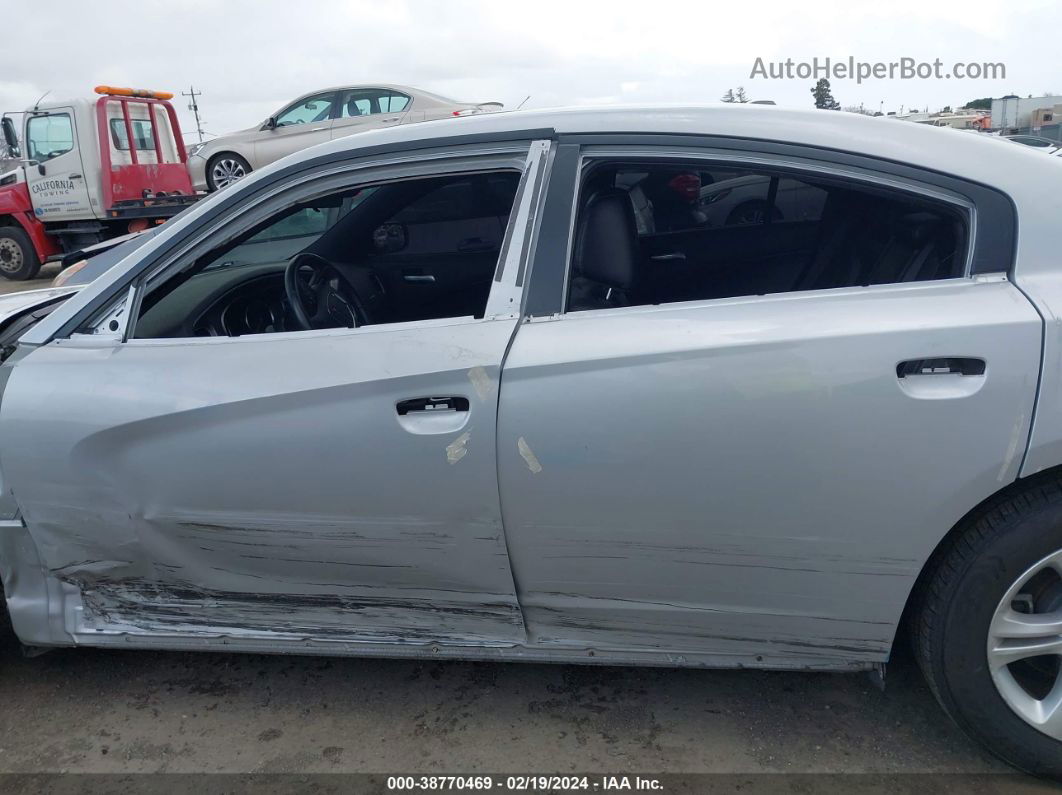 2021 Dodge Charger Sxt Rwd Silver vin: 2C3CDXBG5MH548554