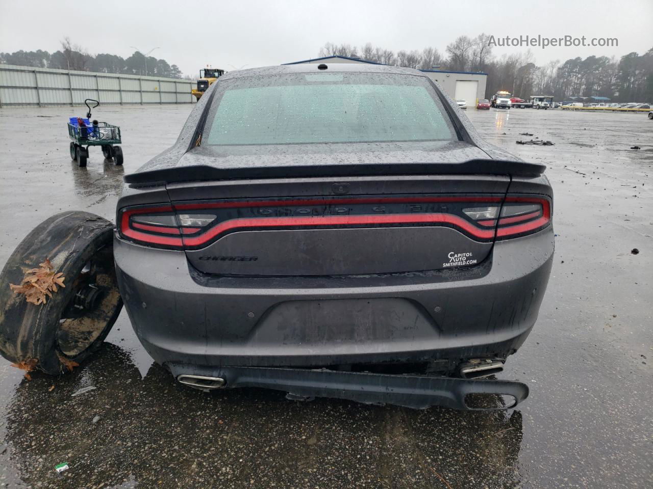 2021 Dodge Charger Sxt Серый vin: 2C3CDXBG5MH605724