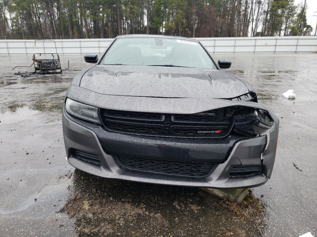 2021 Dodge Charger Sxt Серый vin: 2C3CDXBG5MH605724