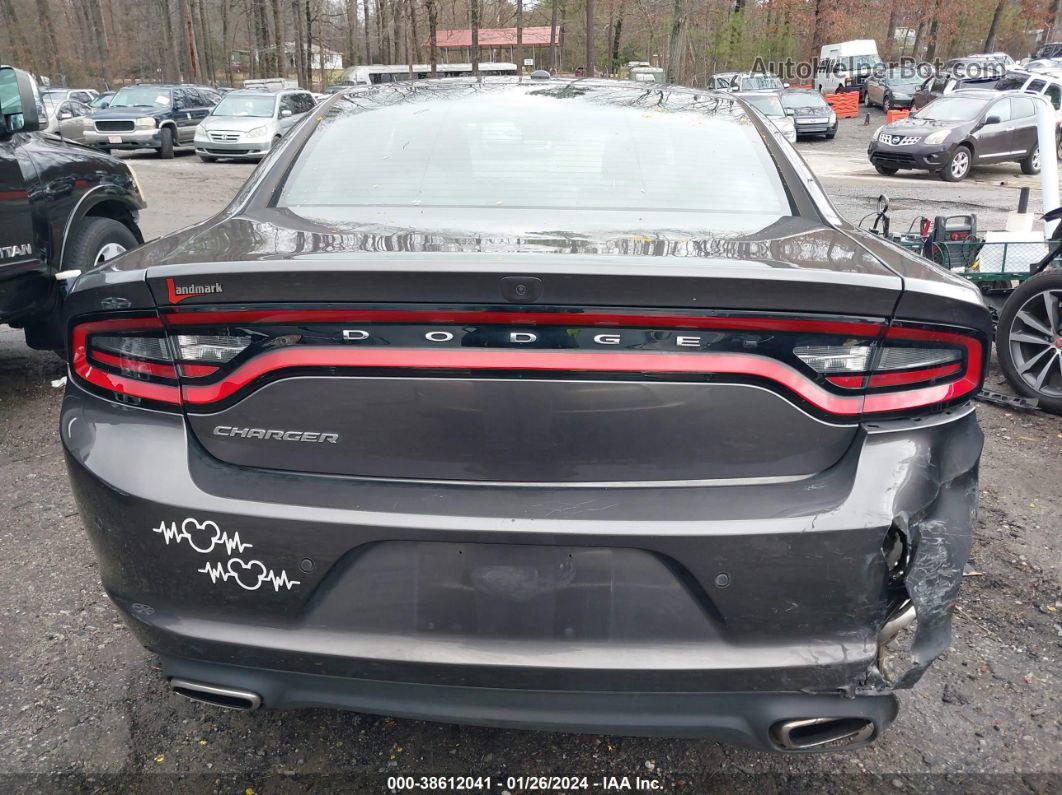 2021 Dodge Charger Sxt Rwd Серый vin: 2C3CDXBG5MH608106