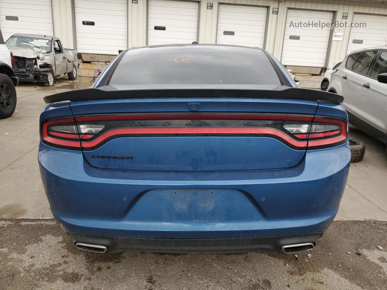 2021 Dodge Charger Sxt Blue vin: 2C3CDXBG5MH612866