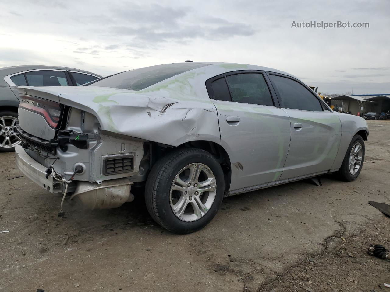 2021 Dodge Charger Sxt Серебряный vin: 2C3CDXBG5MH678110