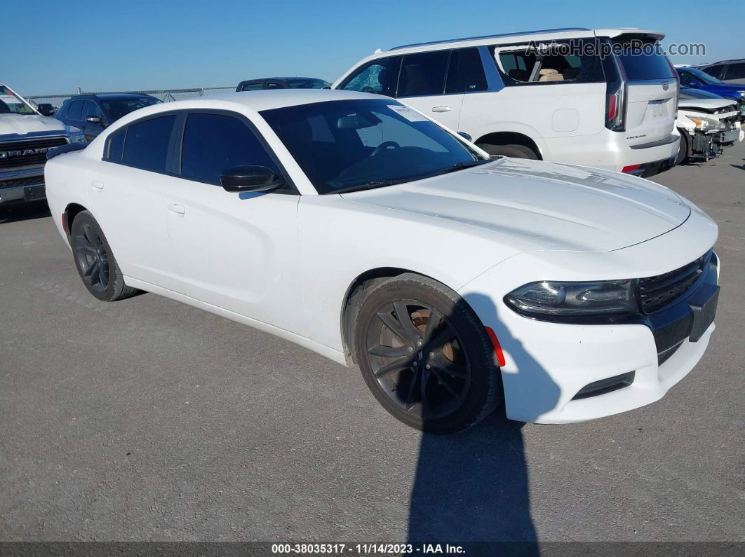 2017 Dodge Charger Se Rwd White vin: 2C3CDXBG6HH546527