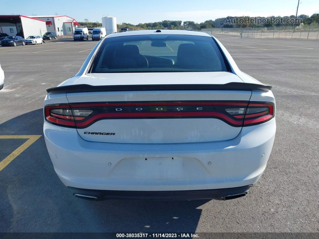 2017 Dodge Charger Se Rwd White vin: 2C3CDXBG6HH546527