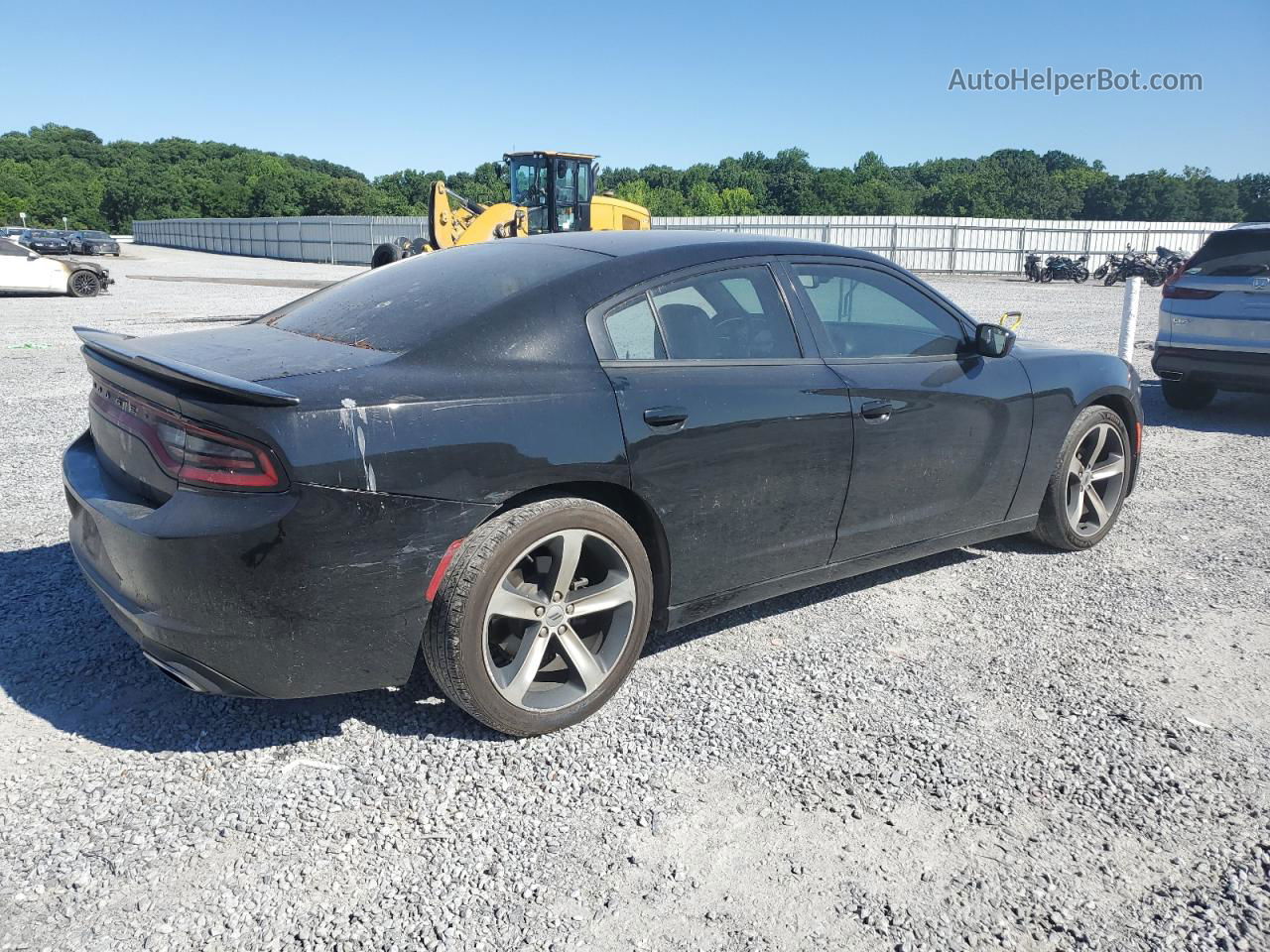 2017 Dodge Charger Se Черный vin: 2C3CDXBG6HH630136