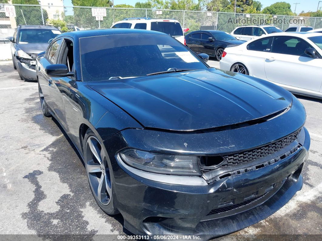 2017 Dodge Charger Se Rwd Black vin: 2C3CDXBG6HH630198