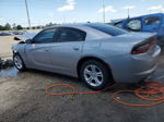 2018 Dodge Charger Sxt Silver vin: 2C3CDXBG6JH173432