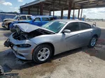 2018 Dodge Charger Sxt Silver vin: 2C3CDXBG6JH173432