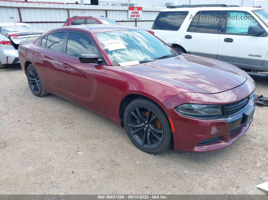 2018 Dodge Charger Sxt Красный vin: 2C3CDXBG6JH255810