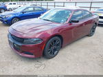 2018 Dodge Charger Sxt Красный vin: 2C3CDXBG6JH255810