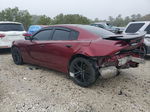 2018 Dodge Charger Sxt Burgundy vin: 2C3CDXBG6JH307274