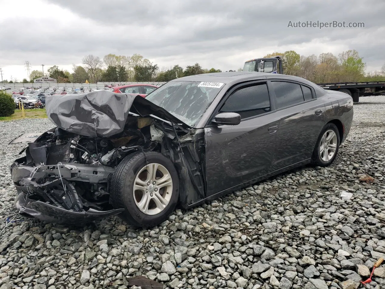 2021 Dodge Charger Sxt Charcoal vin: 2C3CDXBG6MH510802