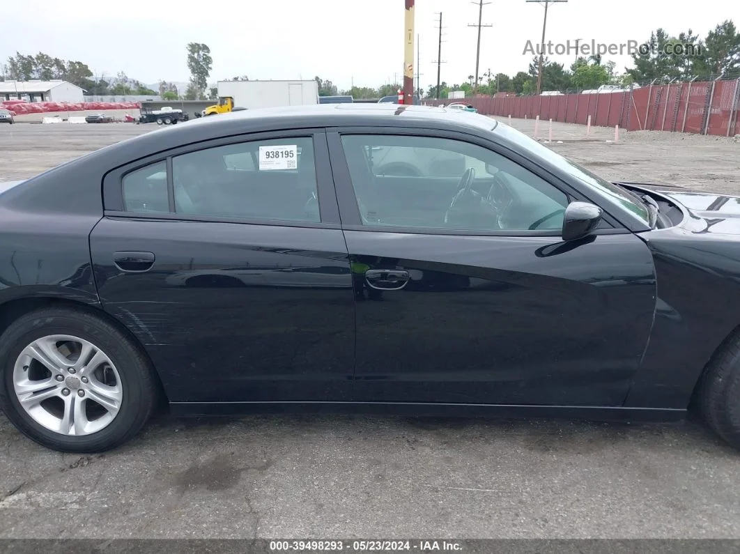 2021 Dodge Charger Sxt Rwd Black vin: 2C3CDXBG6MH510878