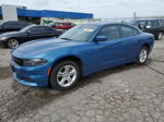 2021 Dodge Charger Sxt Blue vin: 2C3CDXBG6MH632219