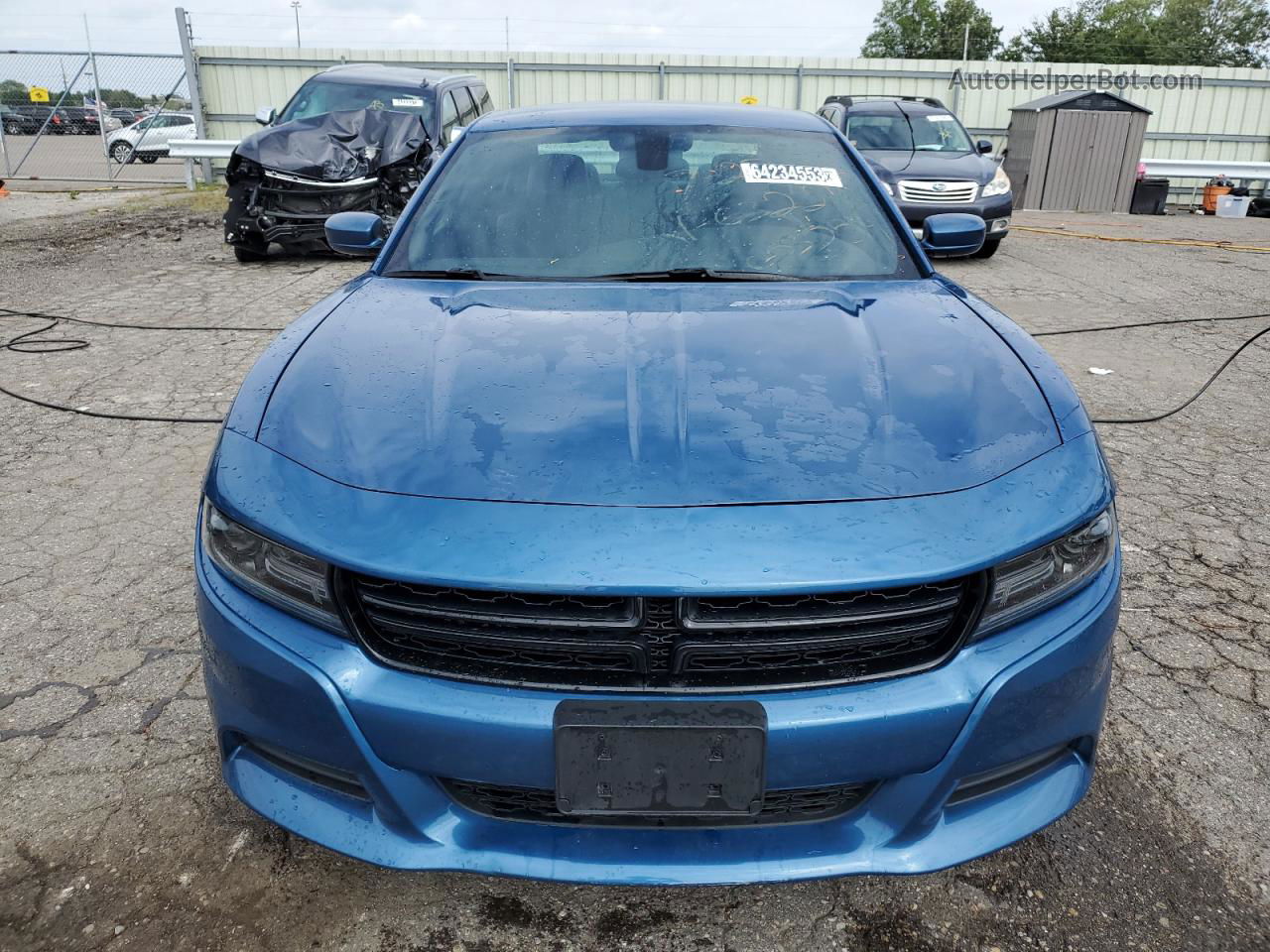 2021 Dodge Charger Sxt Blue vin: 2C3CDXBG6MH632219