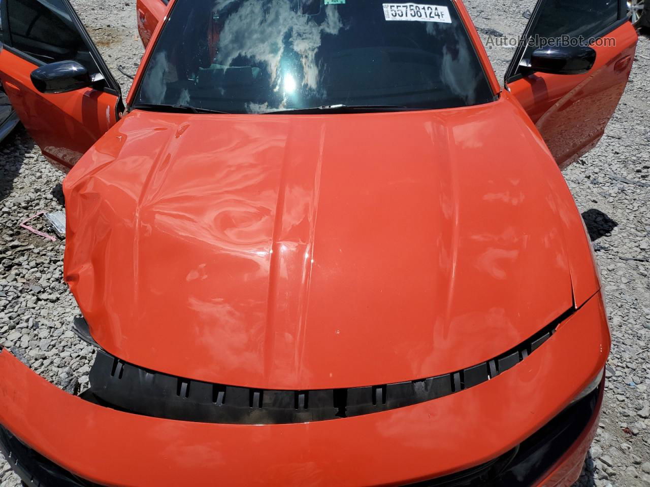 2021 Dodge Charger Sxt Orange vin: 2C3CDXBG6MH679573