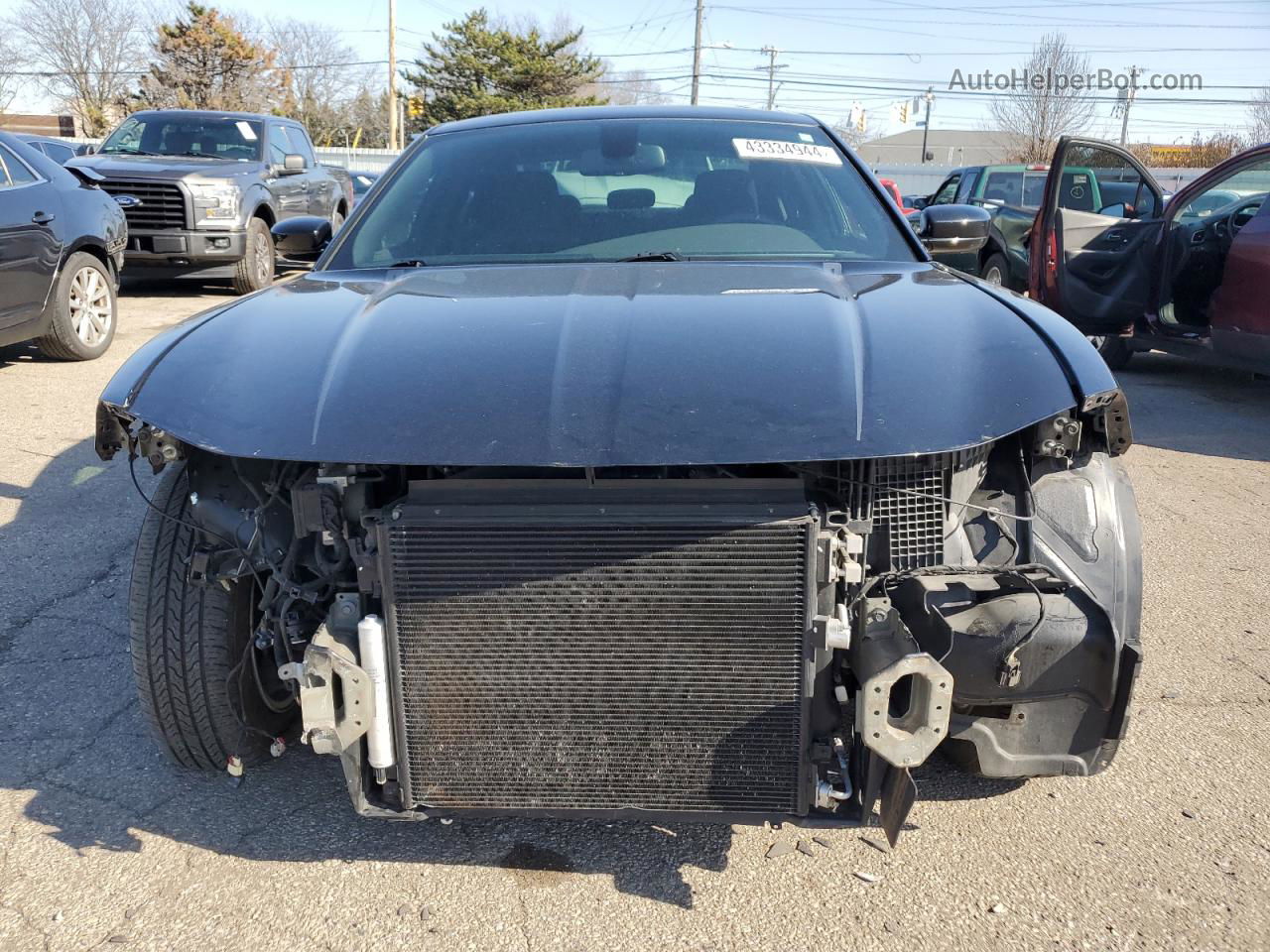 2016 Dodge Charger Se Black vin: 2C3CDXBG7GH103821