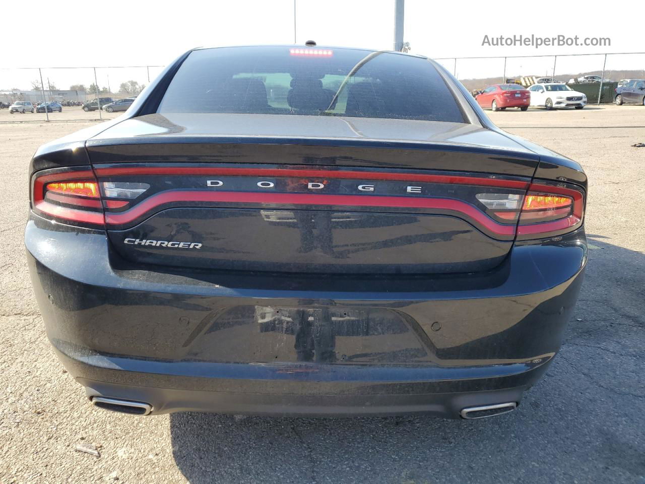 2016 Dodge Charger Se Black vin: 2C3CDXBG7GH103821