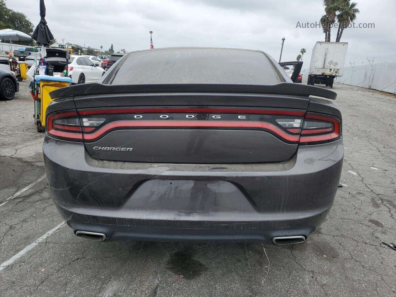 2016 Dodge Charger Se Charcoal vin: 2C3CDXBG7GH104659