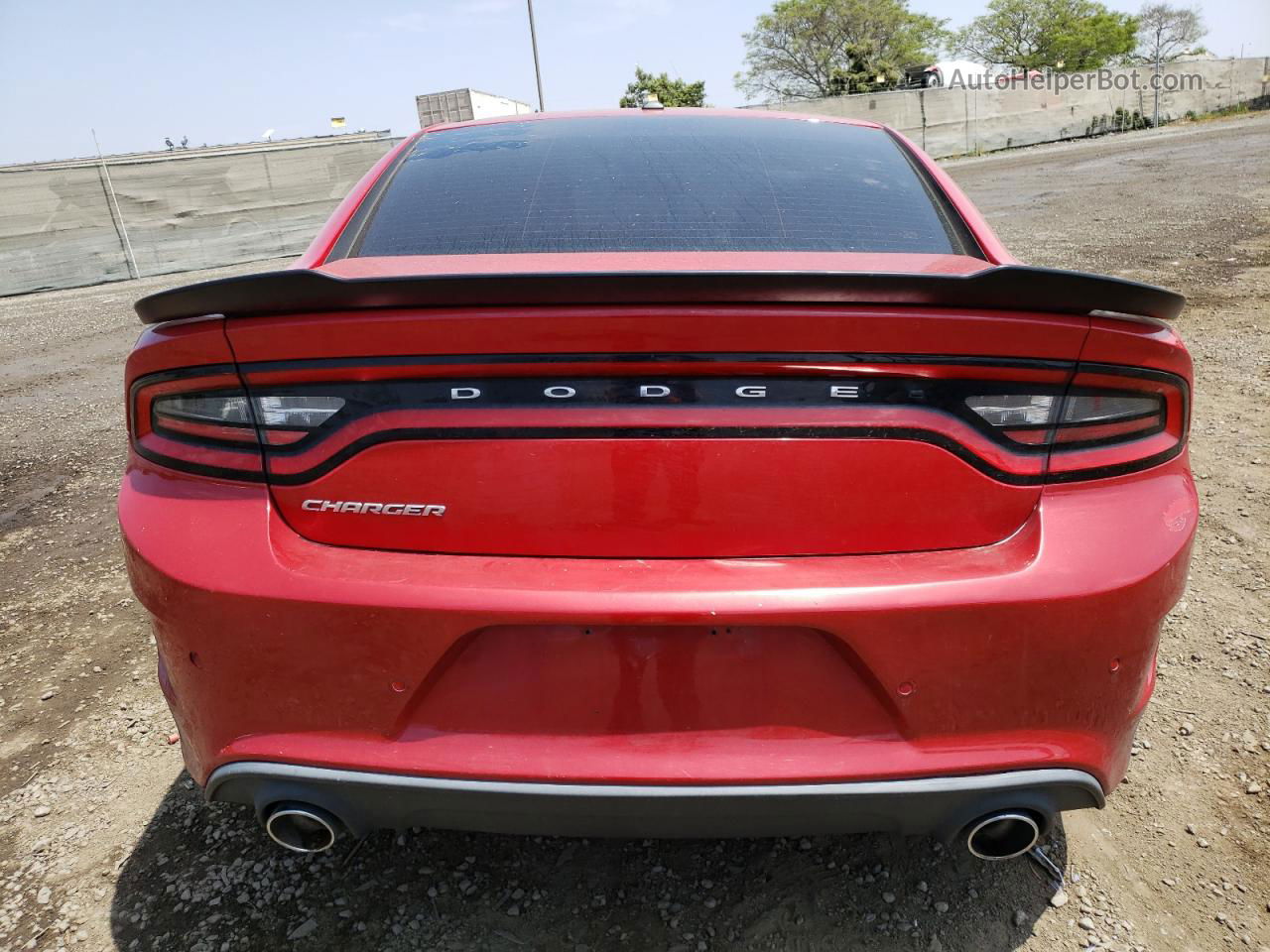 2016 Dodge Charger Se Red vin: 2C3CDXBG7GH109327