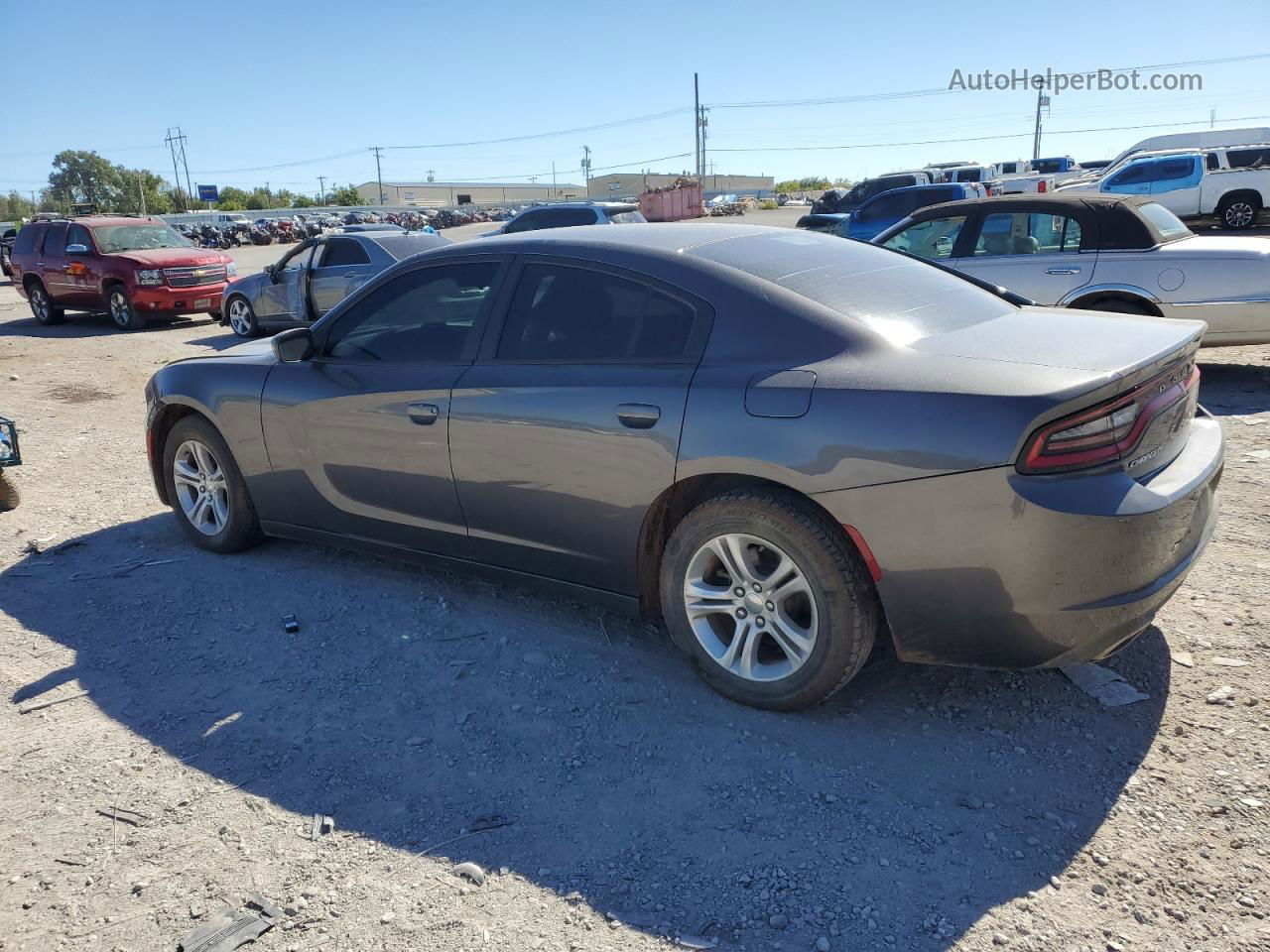 2016 Dodge Charger Se Charcoal vin: 2C3CDXBG7GH121719