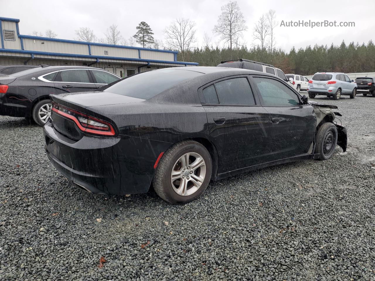 2016 Dodge Charger Se Черный vin: 2C3CDXBG7GH180124