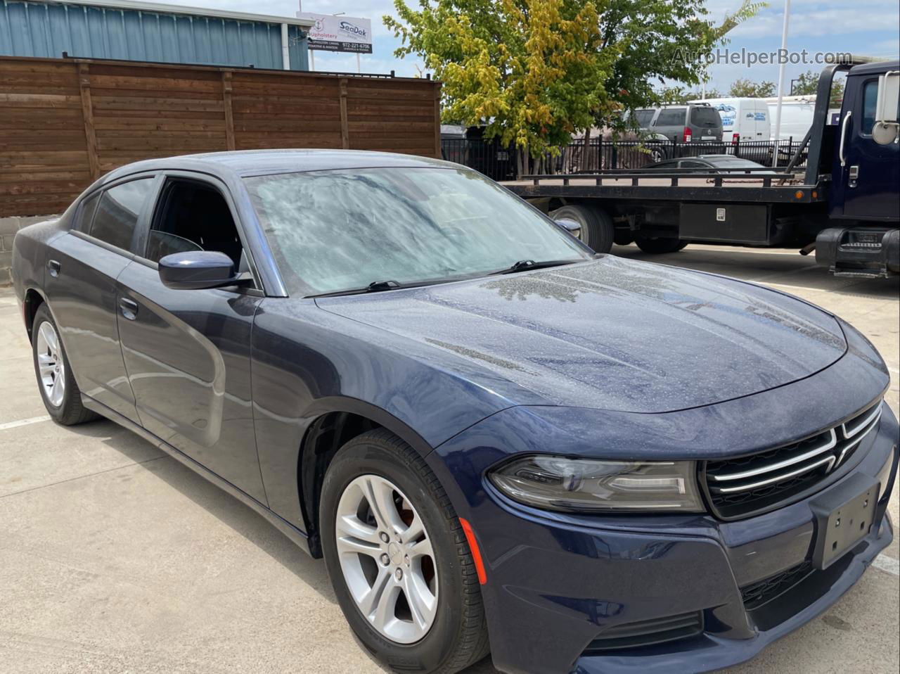 2016 Dodge Charger Se Blue vin: 2C3CDXBG7GH307390