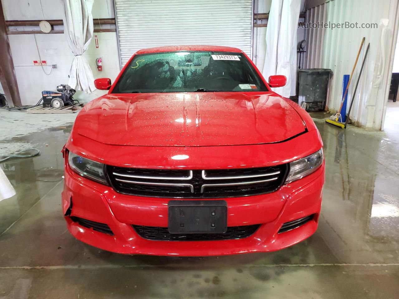 2017 Dodge Charger Se Red vin: 2C3CDXBG7HH614107