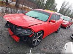 2017 Dodge Charger Se Rwd Red vin: 2C3CDXBG7HH657202
