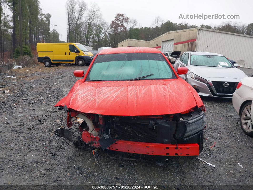 2017 Dodge Charger Se Rwd Red vin: 2C3CDXBG7HH657202