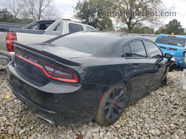 2018 Dodge Charger Sxt Black vin: 2C3CDXBG7JH218054