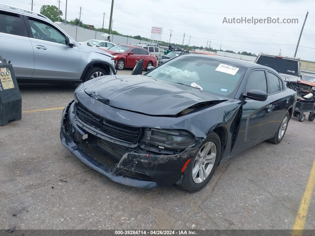 2018 Dodge Charger Sxt Rwd Black vin: 2C3CDXBG7JH273474