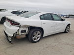 2018 Dodge Charger Sxt White vin: 2C3CDXBG7JH323242