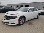 2018 Dodge Charger Sxt White vin: 2C3CDXBG7JH323242