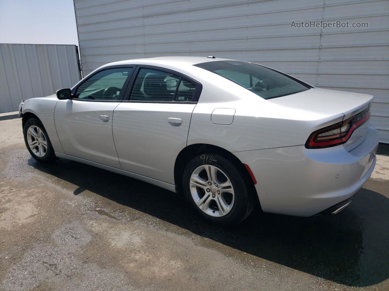 2021 Dodge Charger Sxt Silver vin: 2C3CDXBG7MH642127