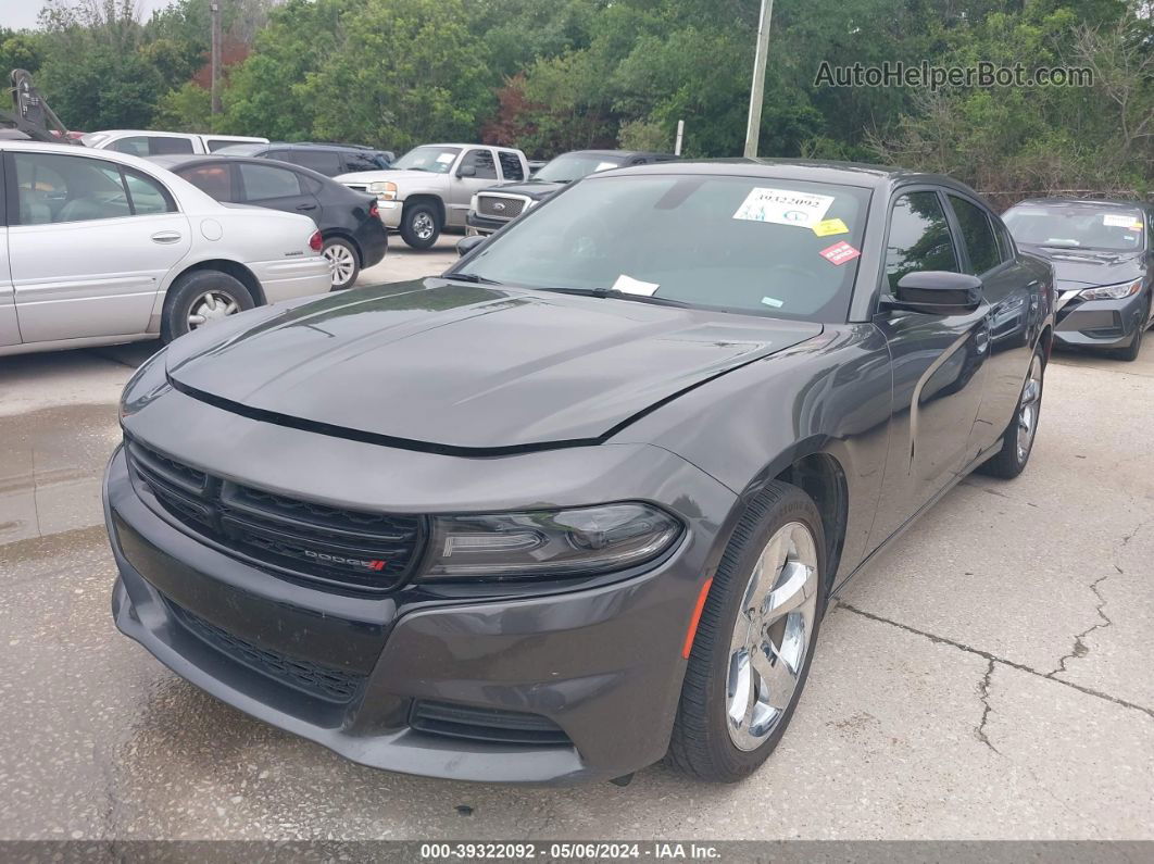 2021 Dodge Charger Sxt Rwd Gray vin: 2C3CDXBG7MH653080