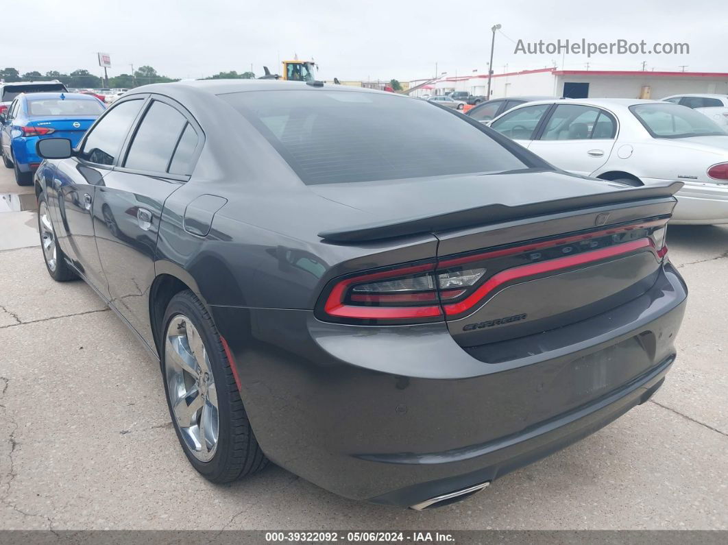 2021 Dodge Charger Sxt Rwd Серый vin: 2C3CDXBG7MH653080