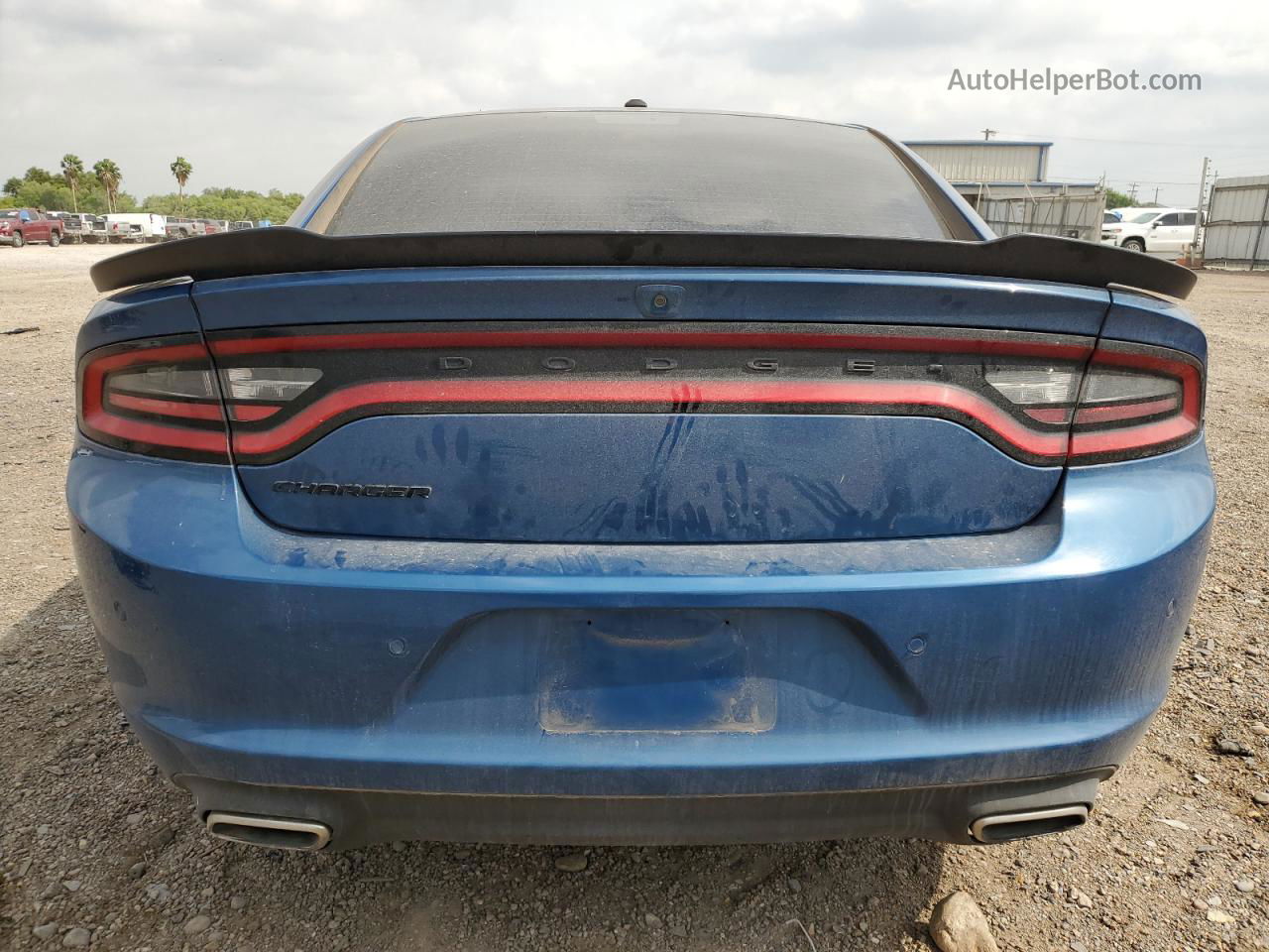 2021 Dodge Charger Sxt Синий vin: 2C3CDXBG7MH659848