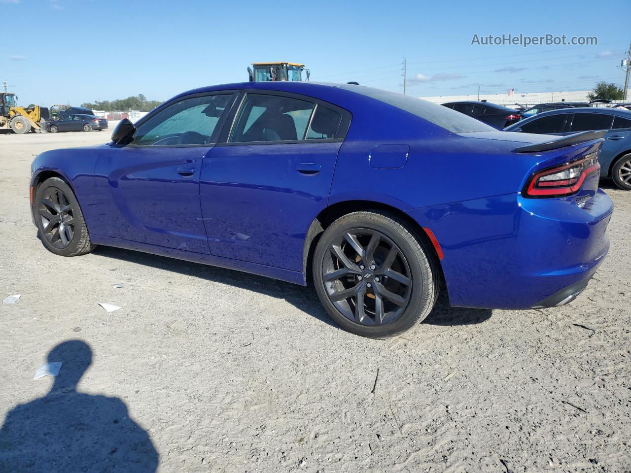 2021 Dodge Charger Sxt Blue vin: 2C3CDXBG7MH659915