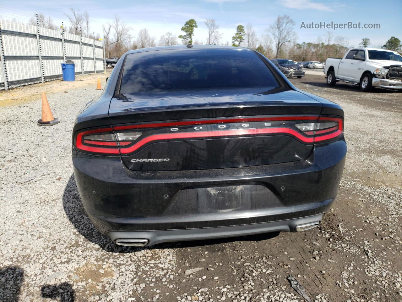 2016 Dodge Charger Se Black vin: 2C3CDXBG8GH102838