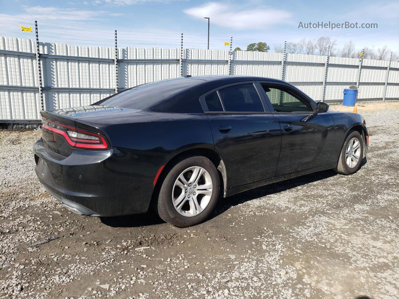 2016 Dodge Charger Se Черный vin: 2C3CDXBG8GH102838