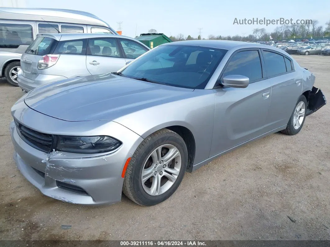 2016 Dodge Charger Se Gray vin: 2C3CDXBG8GH173327