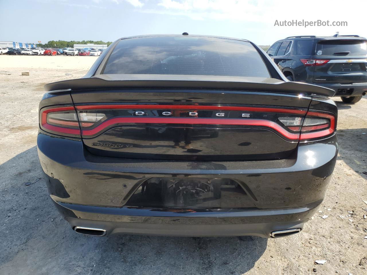 2016 Dodge Charger Se Black vin: 2C3CDXBG8GH216001