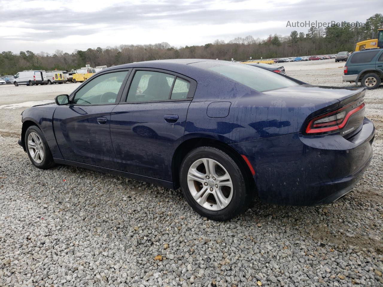 2016 Dodge Charger Se Blue vin: 2C3CDXBG8GH242601