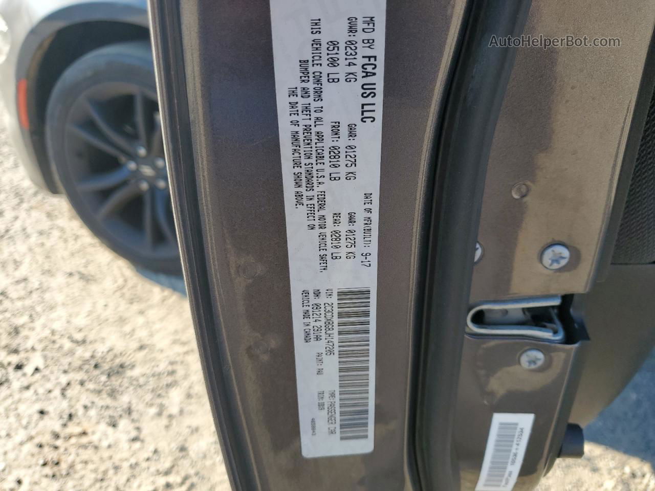 2018 Dodge Charger Sxt Gray vin: 2C3CDXBG8JH147205