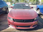 2018 Dodge Charger Sxt Rwd Burgundy vin: 2C3CDXBG8JH232108