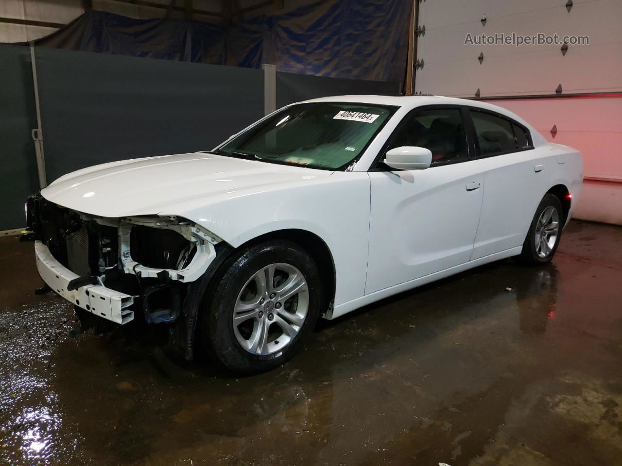 2021 Dodge Charger Sxt White vin: 2C3CDXBG8MH510817